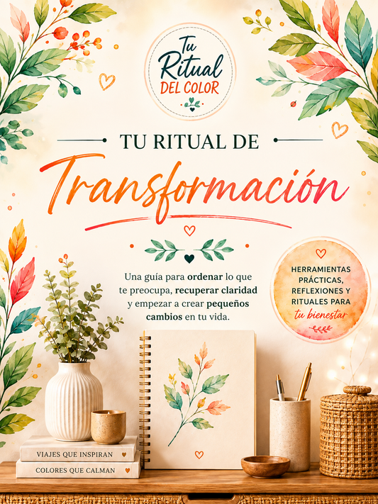 Tu Ritual de Transformación  - Ordená lo que te preocupa, Recuperá claridad y Aprendé cómo crear Cambios en tu vida
